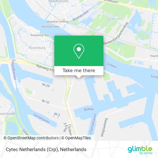 Cytec Netherlands (Crp) map