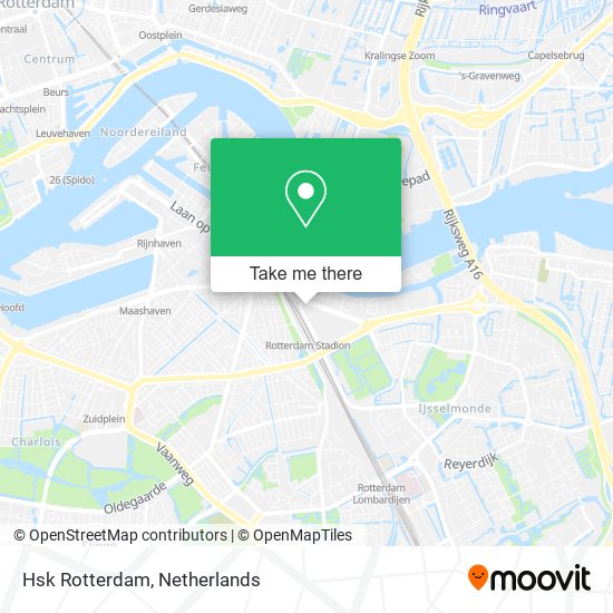 Hsk Rotterdam map