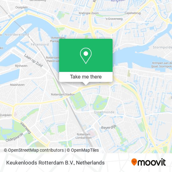 Keukenloods Rotterdam B.V. map