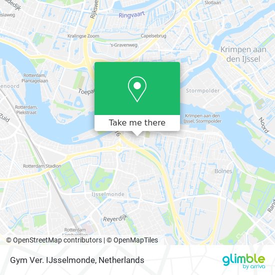 Gym Ver. IJsselmonde map