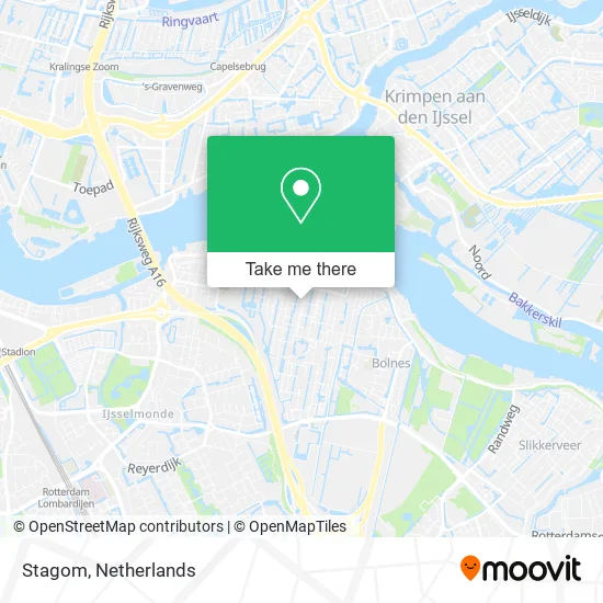 Stagom map