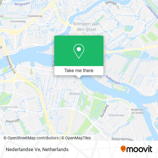 Nederlandse Ve map