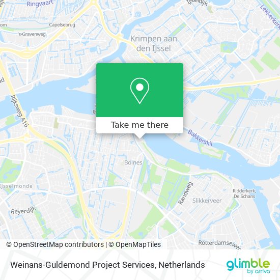 Weinans-Guldemond Project Services Karte