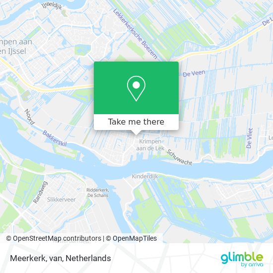 Meerkerk, van map