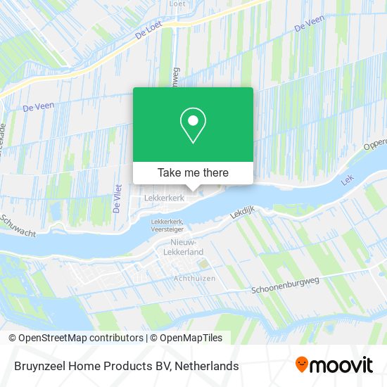 Bruynzeel Home Products BV map