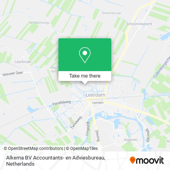 Alkema BV Accountants- en Adviesbureau Karte