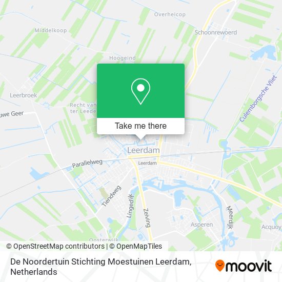 De Noordertuin Stichting Moestuinen Leerdam Karte