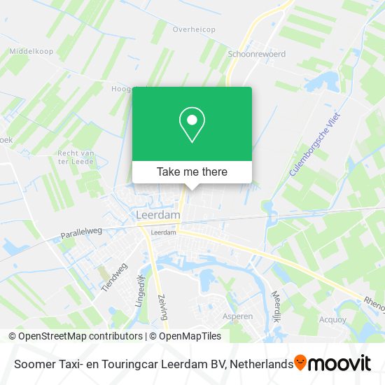 Soomer Taxi- en Touringcar Leerdam BV Karte