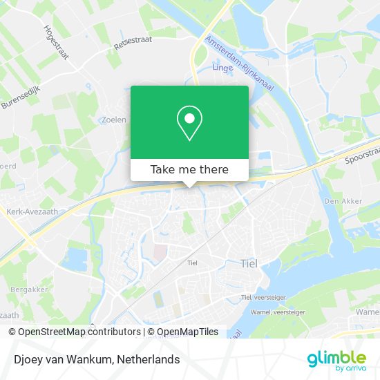 Djoey van Wankum map