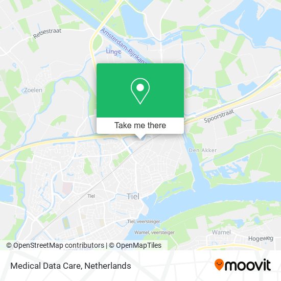 Medical Data Care map