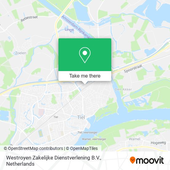 Westroyen Zakelijke Dienstverlening B.V. map