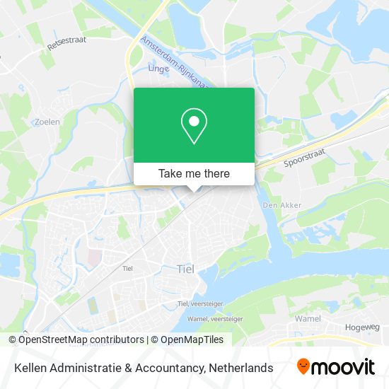 Kellen Administratie & Accountancy map