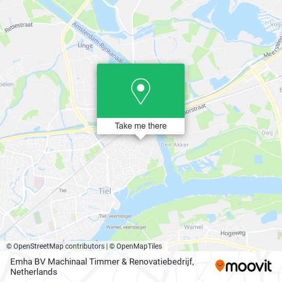 Emha BV Machinaal Timmer & Renovatiebedrijf Karte