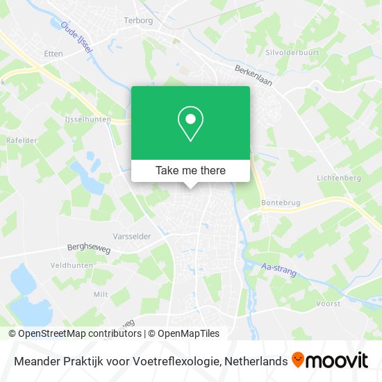 Meander Praktijk voor Voetreflexologie map