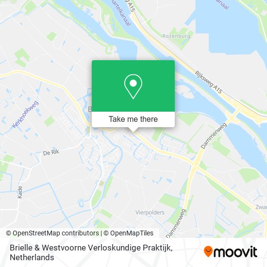 Brielle & Westvoorne Verloskundige Praktijk map