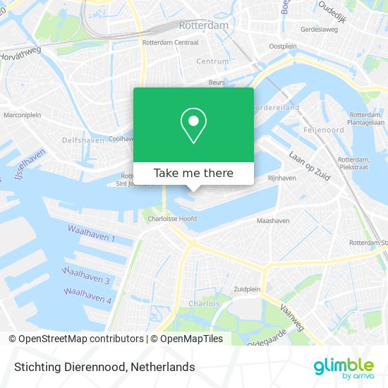 Stichting Dierennood map