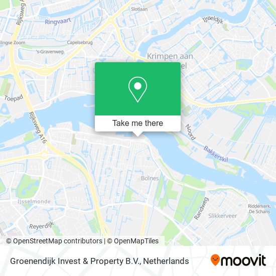 Groenendijk Invest & Property B.V. map