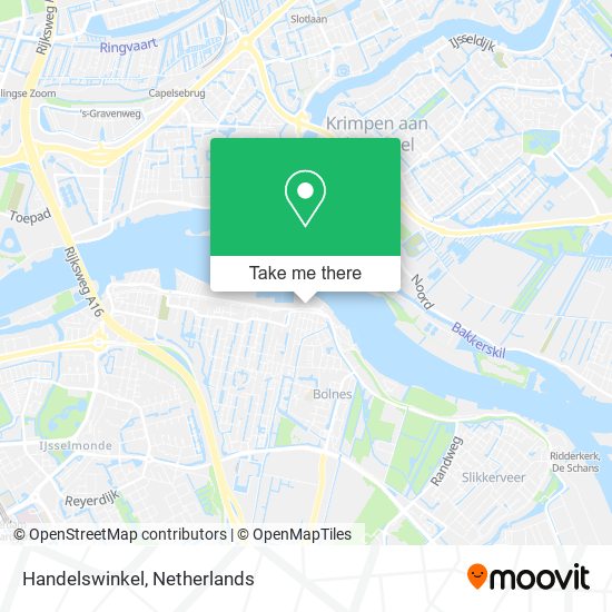 Handelswinkel map