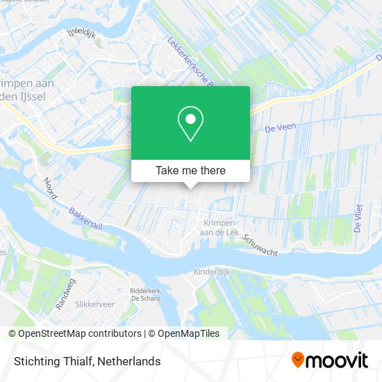 Stichting Thialf map