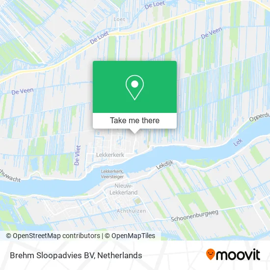 Brehm Sloopadvies BV map