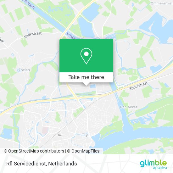 Rfl Servicedienst map