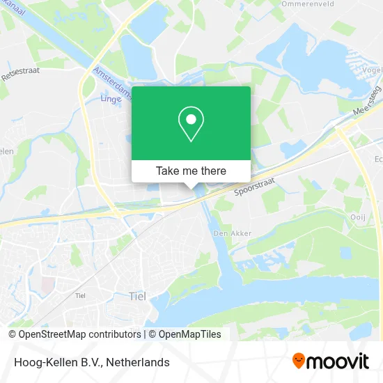 Hoog-Kellen B.V. map