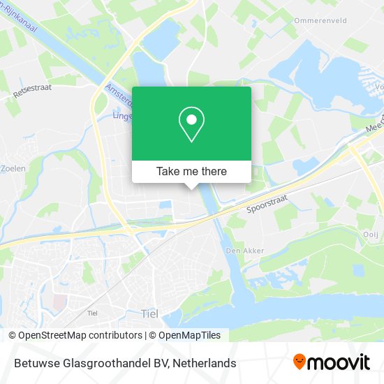 Betuwse Glasgroothandel BV map