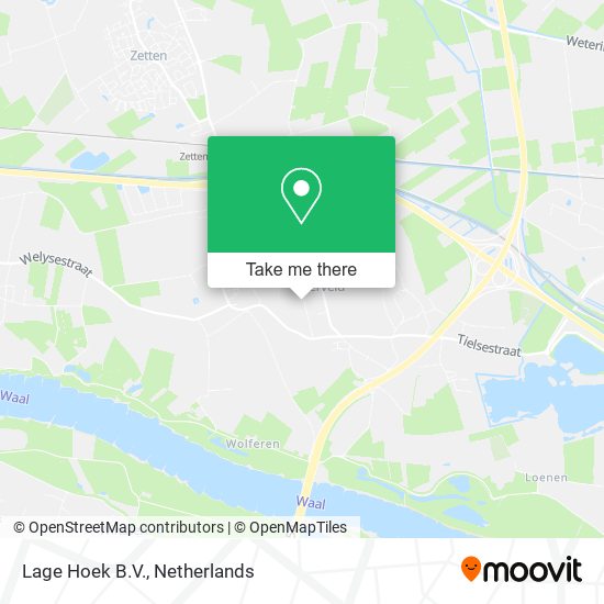 Lage Hoek B.V. map