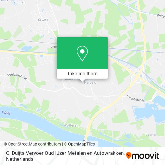 C. Duijts Vervoer Oud IJzer Metalen en Autowrakken map