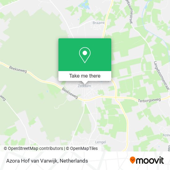 Azora Hof van Varwijk Karte