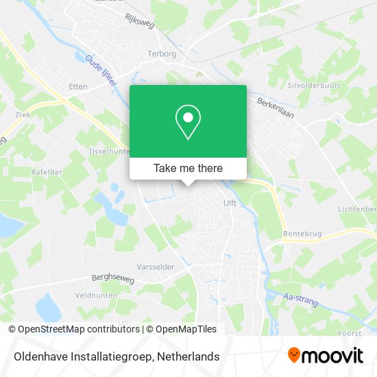 Oldenhave Installatiegroep Karte