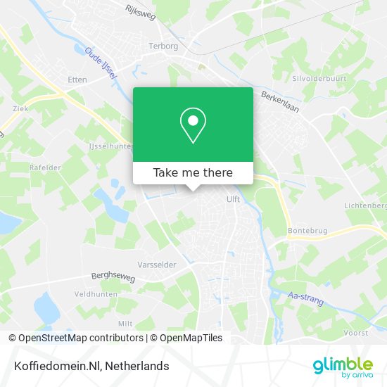 Koffiedomein.Nl map