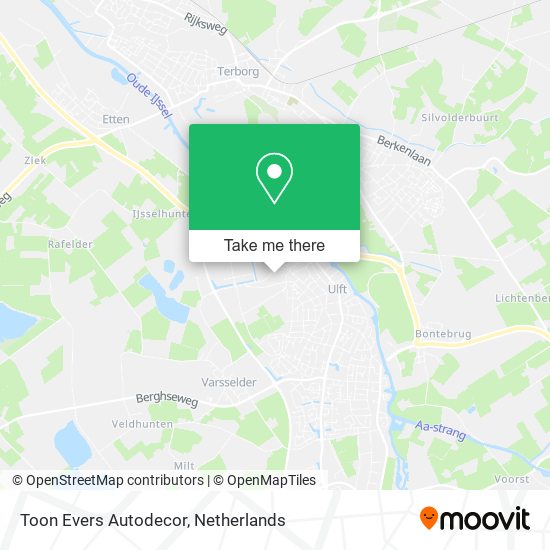 Toon Evers Autodecor map