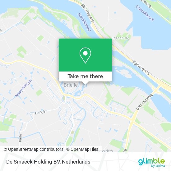 De Smaeck Holding BV map