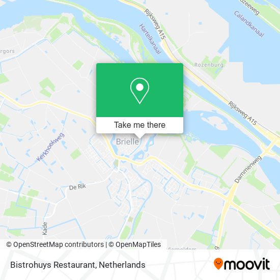 Bistrohuys Restaurant map