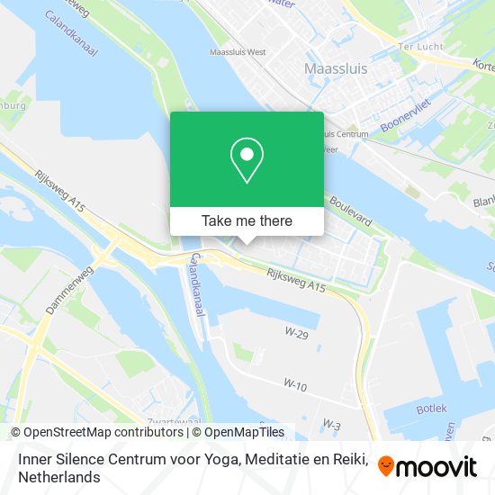 Inner Silence Centrum voor Yoga, Meditatie en Reiki map