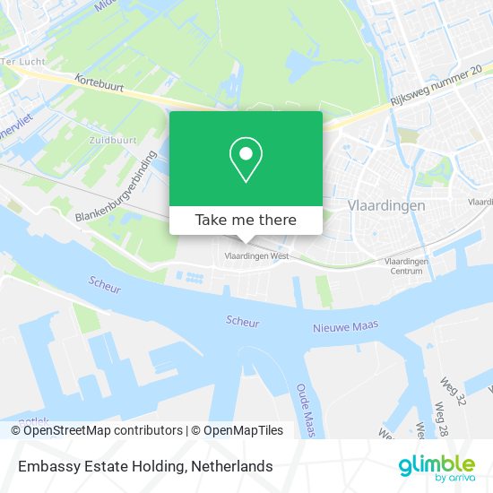 Embassy Estate Holding map