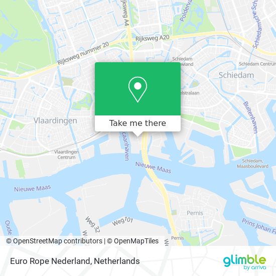Euro Rope Nederland Karte