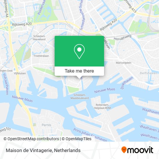 Maison de Vintagerie map