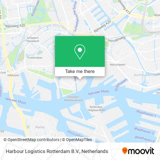 Harbour Logistics Rotterdam B.V. Karte