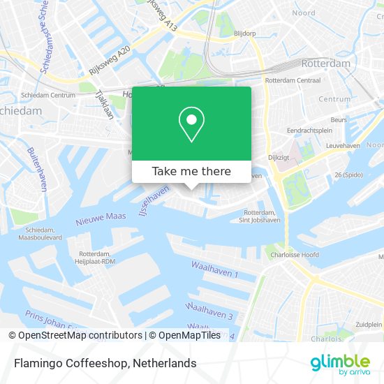 Flamingo Coffeeshop map