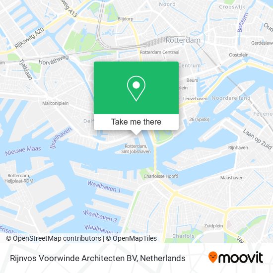 Rijnvos Voorwinde Architecten BV Karte