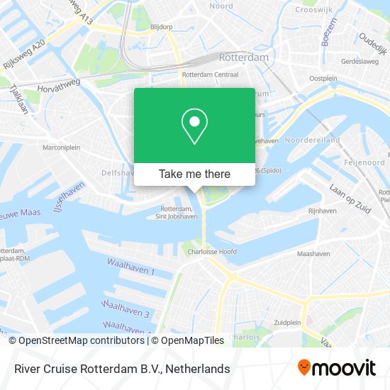 River Cruise Rotterdam B.V. map