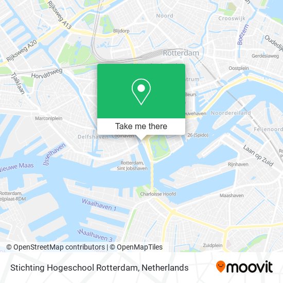 Stichting Hogeschool Rotterdam map