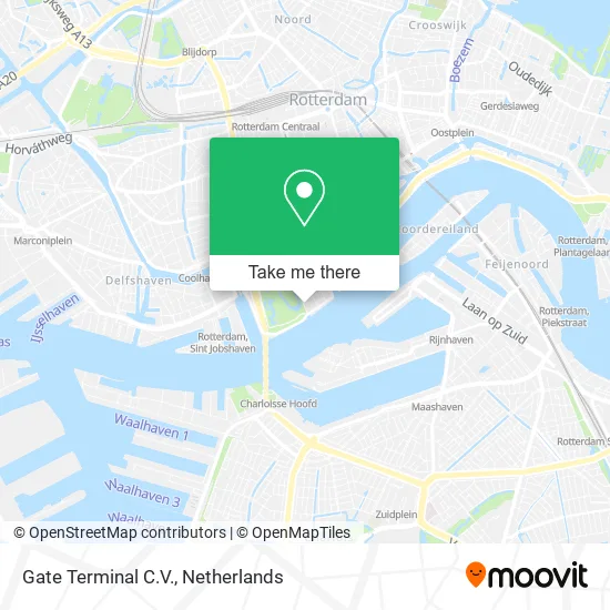 Gate Terminal C.V. map