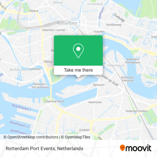 Rotterdam Port Events map