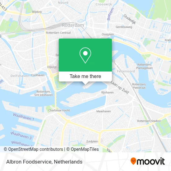 Albron Foodservice map
