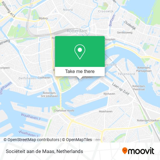 Sociëteit aan de Maas Karte