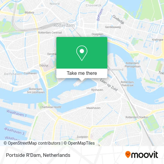 Portside R'Dam map