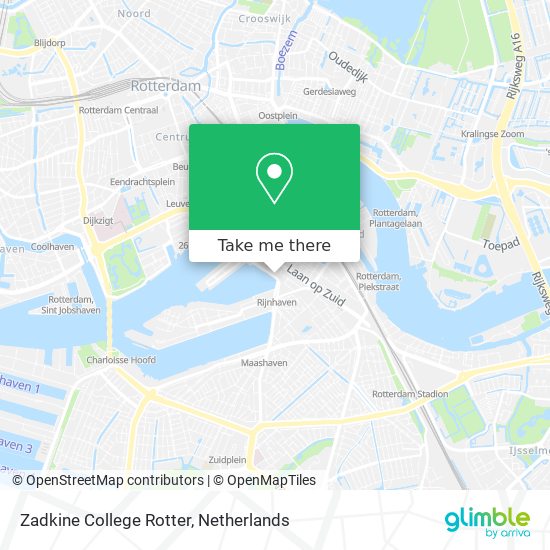 Zadkine College Rotter map